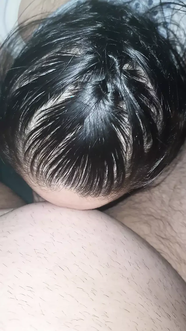 Step mom morning blowjob swallows step son cum