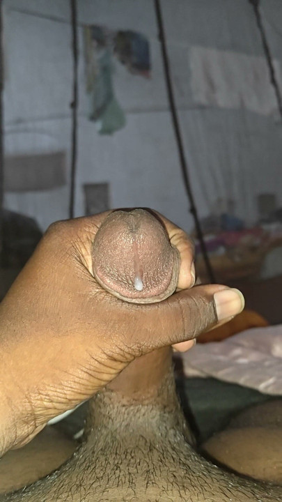 Morning wood pre-cum