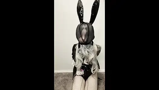 Kigurumi Bunny Girl Masturbation and Breathplay