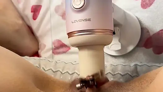 Трах-машина, клип для киски, трах с дилдо