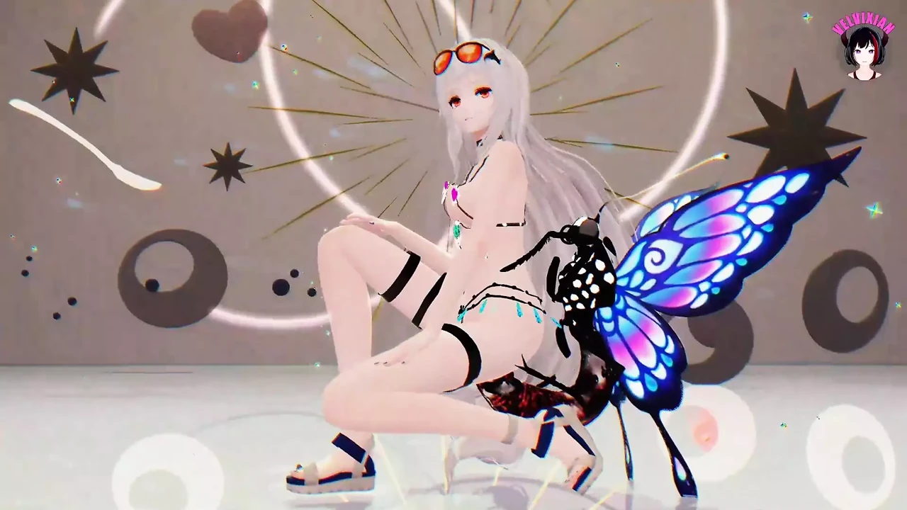 Skadi x Surtr - 性感舞蹈 + 与昆虫发生性关系（3D 成人动漫）