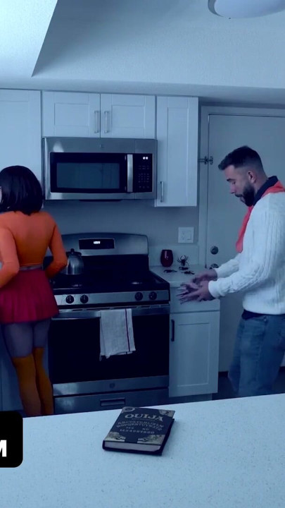 Jinkies! Velma & Fred Are Trying To Solve A Mystery In A Creepy House But They Fuck Instead | Clip 1