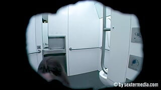 Anna Fucks Herself with Big Dildo on the Toilet