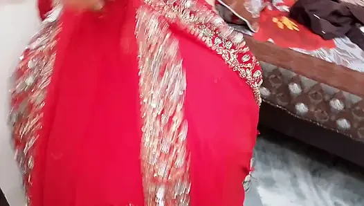 Desi Step mom was mopping the house because floor is very dirty