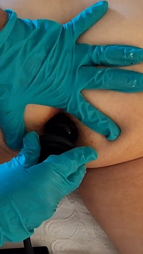 Prolonged anal inspection even with anal pump | Clip 2