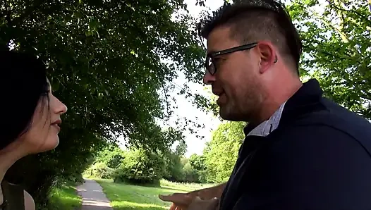 Lilly Fox Auto-dreier Mit Doppelter Penetration