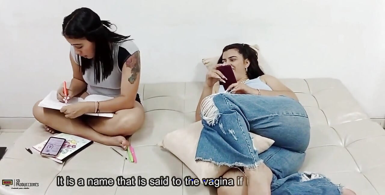 Beautiful Stepsisters Enjoy Licking Their Pussies