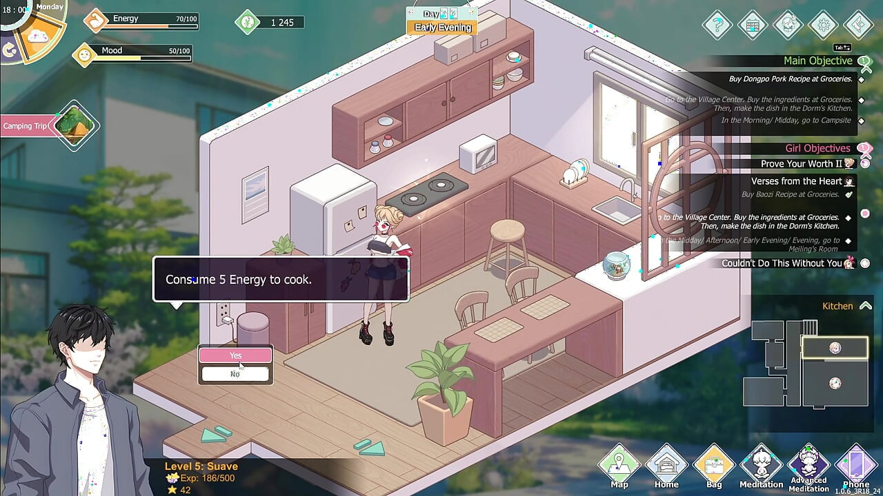 Happay student part 4! Was trying to fuck girls hard but this episide only grind