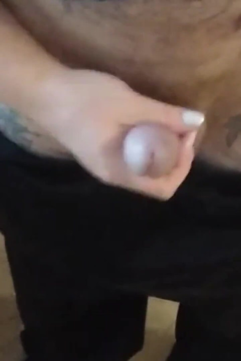 The nurse jerks off my cock and ends up in a jar for tests #2