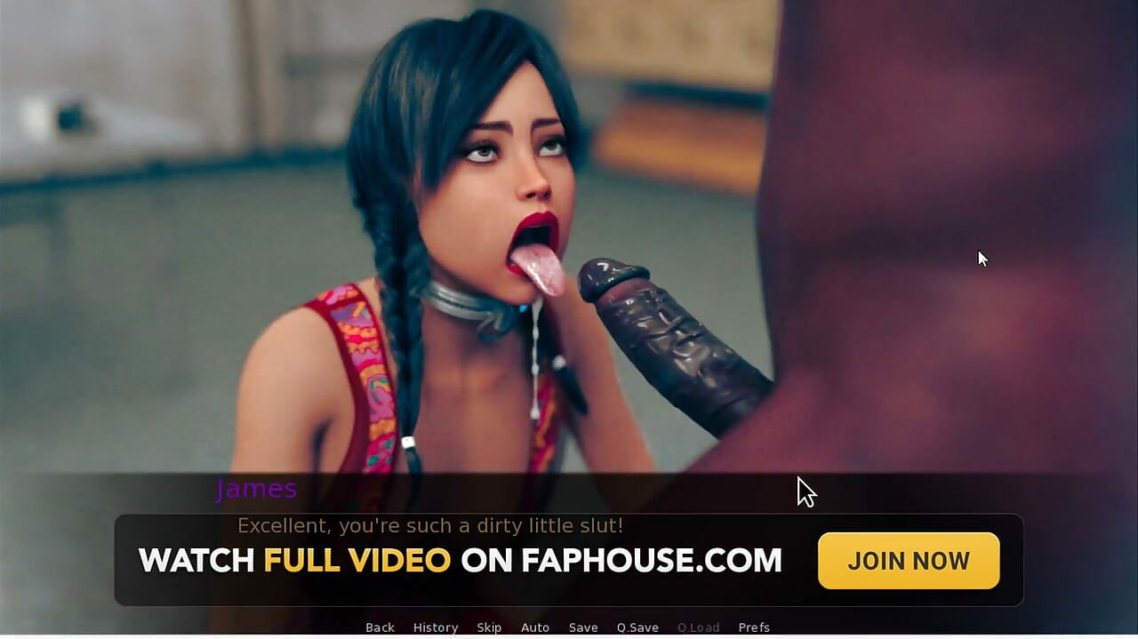 The Obey - Gameplay - Roleplay - Sissy Gives Blowjob - Humilated for Small Cock - Exposing Boobs