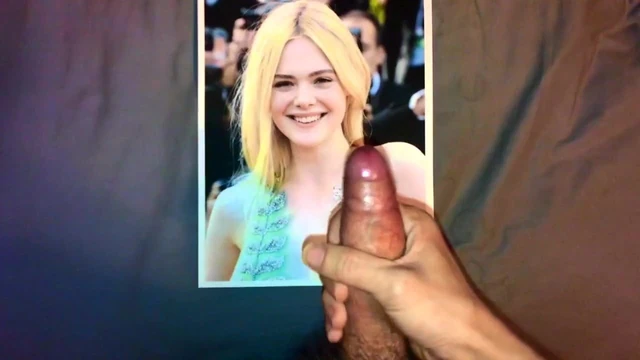Elle Fanning cum tribute 77