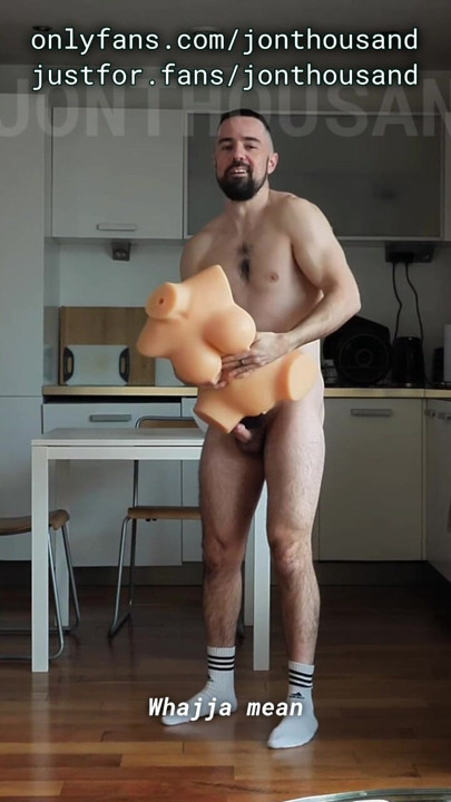 Str8 roommate sex doll squirt