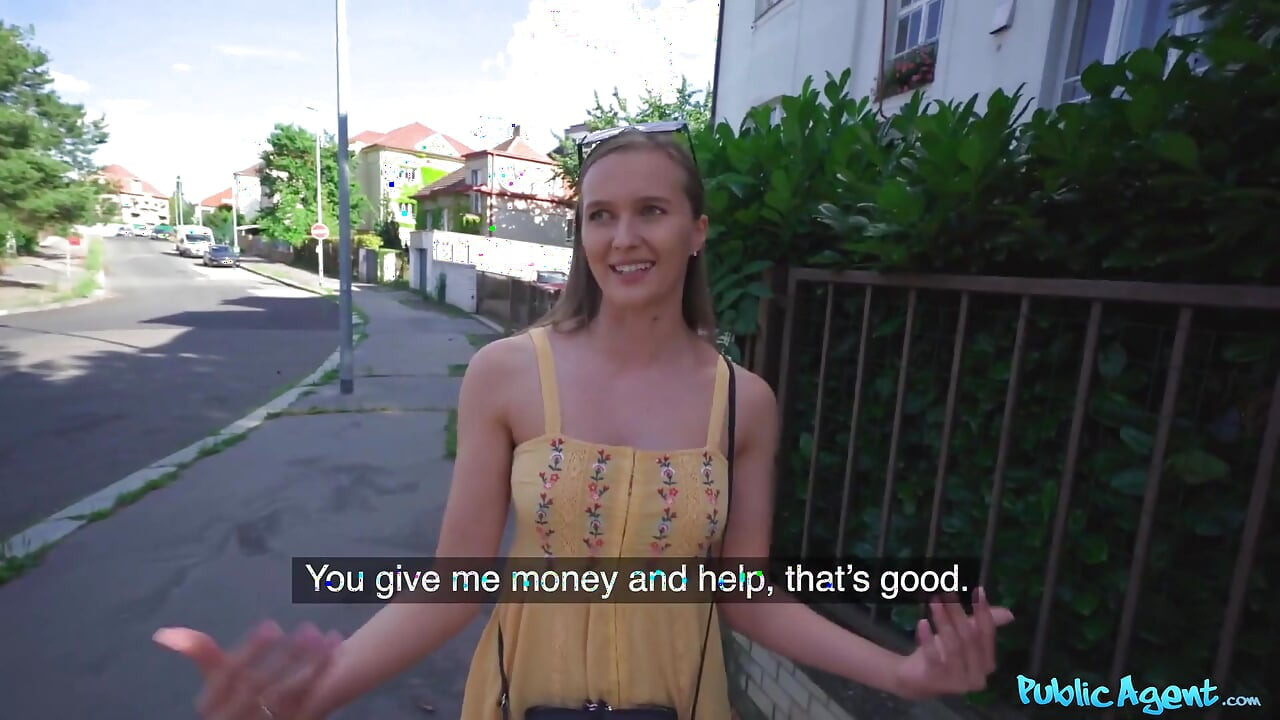 Public Agent - Stacy Cruz Flashes He Perfect Tits for Cash and Rides Big Dick