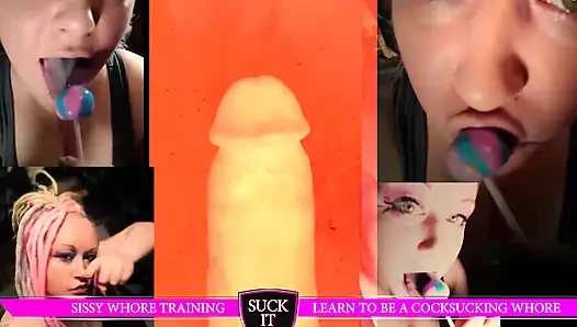 Schnüffle das frische ooey goey höschen, während ich dich zu einer sissy-schwanzlutscherin verdrehe, beinhaltet fußlecken, video-version