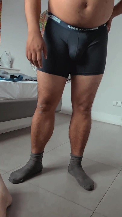 Bearzinho Black - POV Boxing Domination (hotel Roleplay)