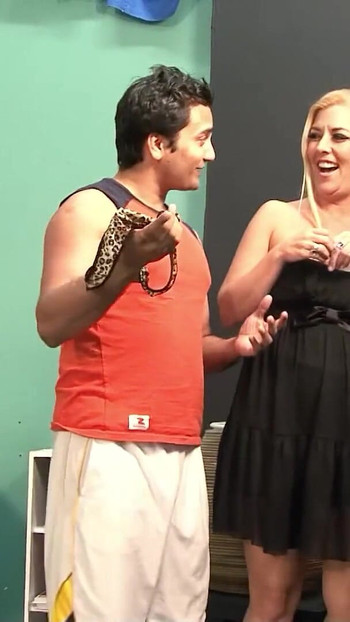 Key moment from "Curvy Mature Step-Mom seduce to Gangbang by his Classmate and Friends when alone"