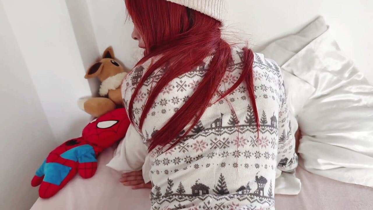 My red-haired stepsister gets very naughty under the covers