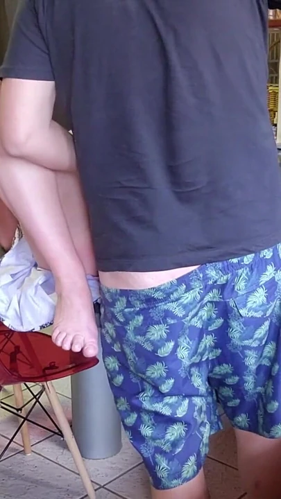 Unforgettable moment from "My neighbours wife chewing her arm while she orgasms sothat her husband dont hear her moans next"