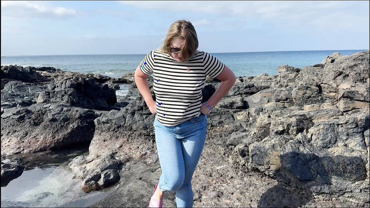 Another Beach Accident - Wet Jeans by the Shoreline