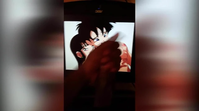 Videl & Chichi Cum Tribute - Sop