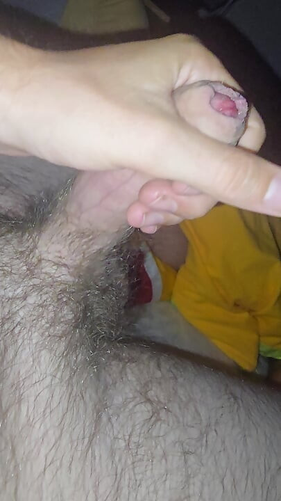 I make mine stiffen and massage