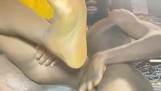 That sweet juicy creamy discharge coming out from my pussy