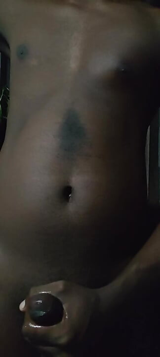 Messing with my body and cock when I am horny