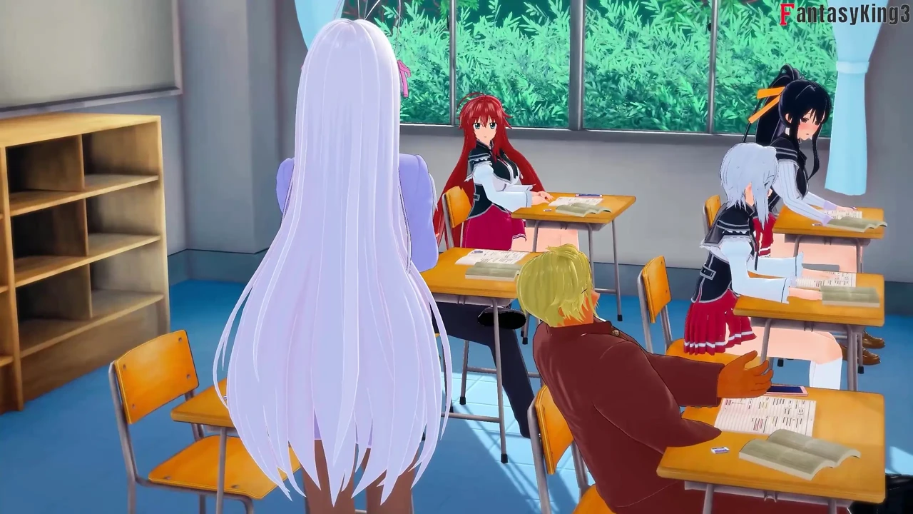 Rias Gremory Get fucked in the bathroom - DXD NTR Madness Series