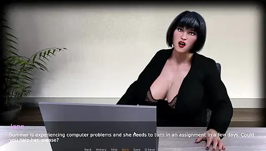 Demam rahasiaku #2 - johannes nonton nadia lagi asik main game ... Jani... s a blowjob dan disetubuhi ... Johannes ngentot sama Cynthia