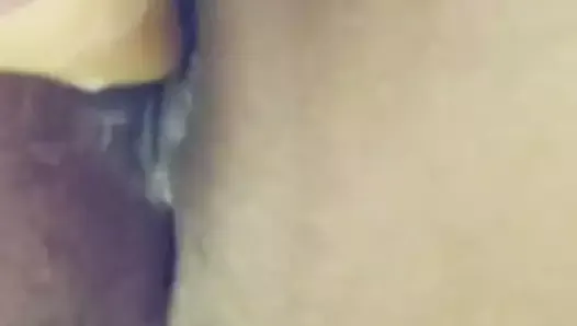 Dildo in tight butthole