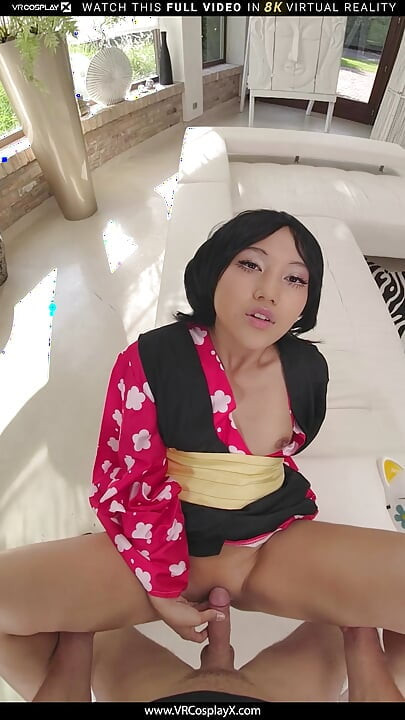 Vrcosplayx demon slayer Mai Thai mientras Yaiba Makomo se volvió caliente y lujuriosa tanto como ella es peligrosa parte 1