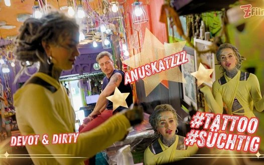 Anuskatzzz mess up my tattoo dan dientot anal