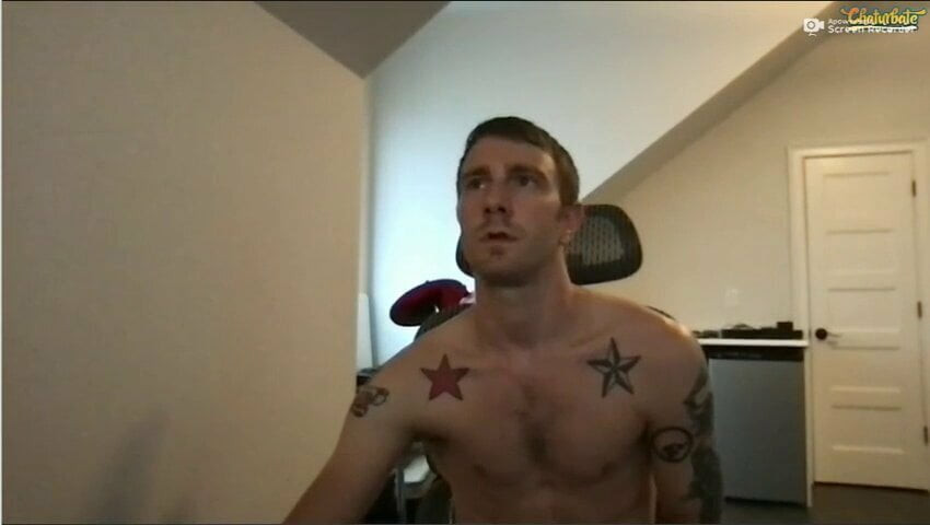 Cute GUy  jerkoff while hes working at home