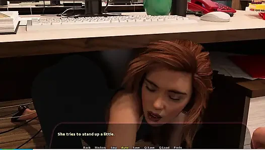 Haley hikayesi #13 - Adriana Johannes'e oral seks yaptı... Haley ve... gece dışarıda... Johannes banyoda Haley'i sikiyor