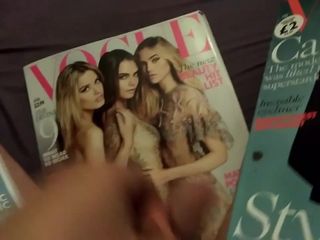 Éjacule sur cara (magazine Vogue)