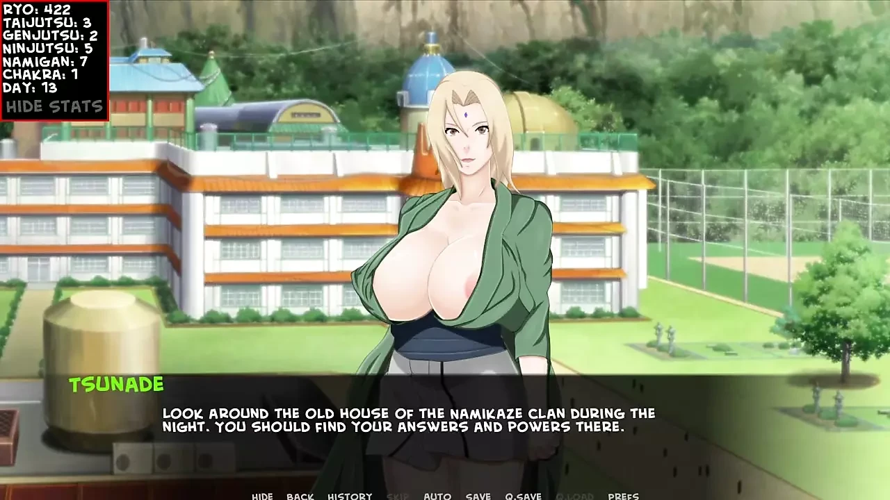 Sarada Training V2.2 Parte 4 Brincando com Peitos por Loveskysan69