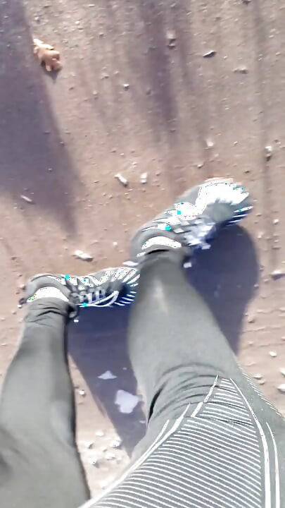 Sepatu bertelanjang kaki baru saya