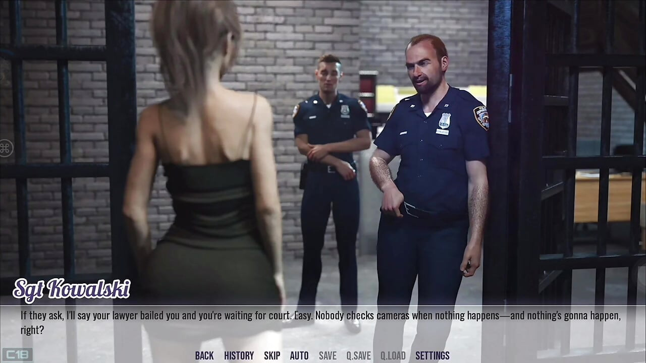 阿瓦姆 - P2 V0.230 - 警察結局 - 索菲亞·帕克