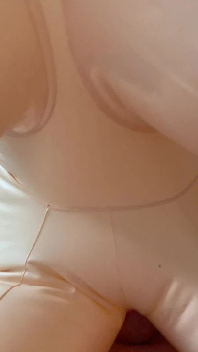 Fucking a sex doll