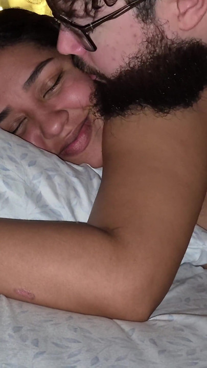 Stepdaughter Catches Stepdad Jerking off and Joins Him