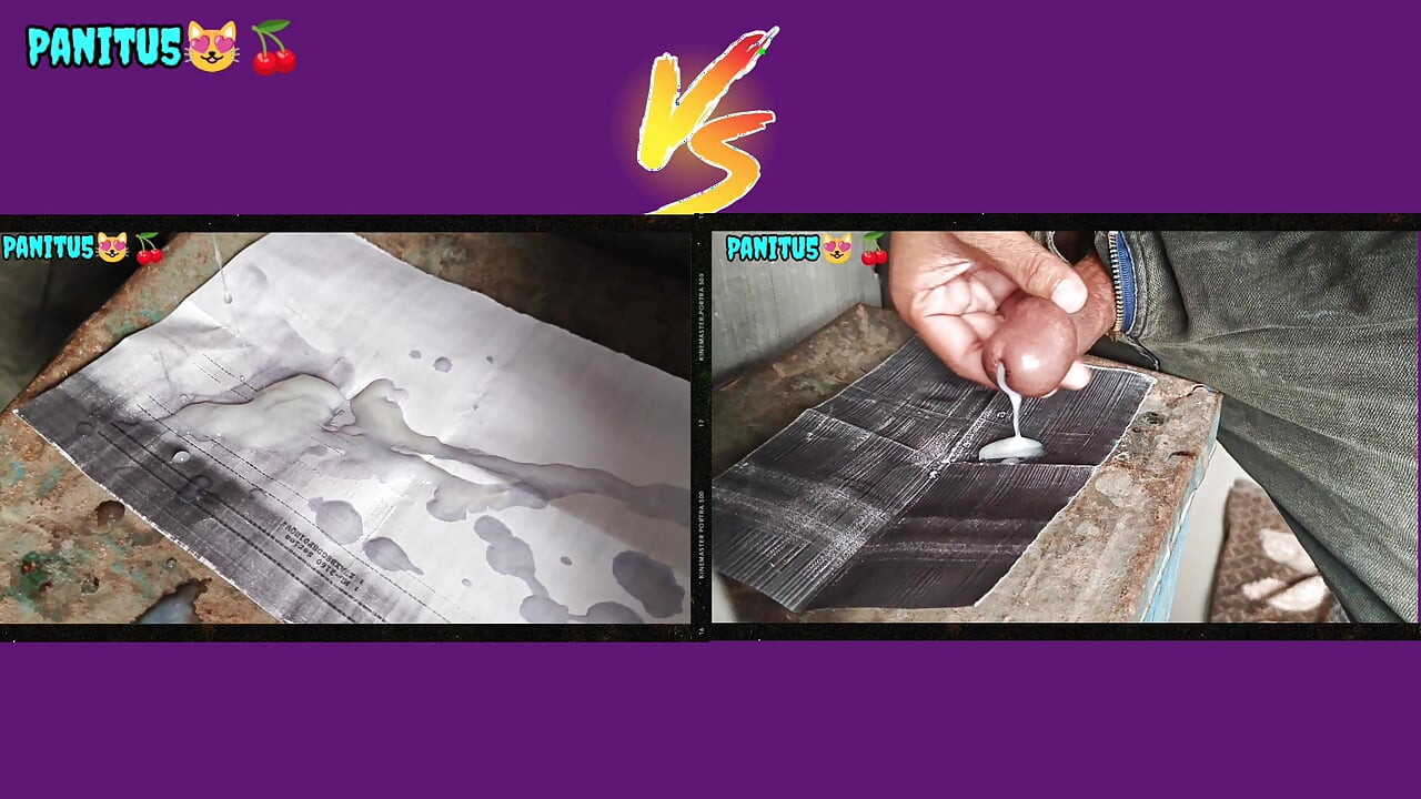 Real Desi Solo Cumshot Challenge - Two Videos Combined, Who Wins the Load Battle