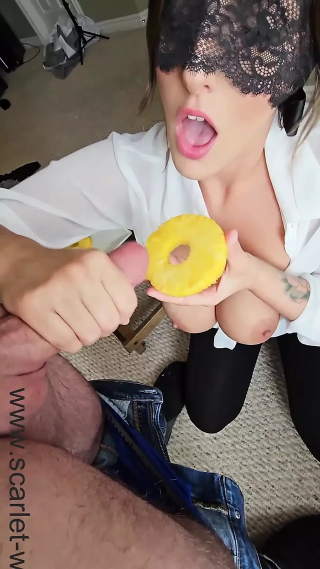 Horny Teacher Loves To Have Her Fruits To Be Filled With Strangers Cum