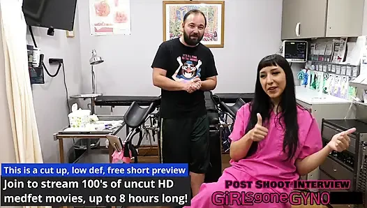 Selena Sativas 1. gynäkologie-untersuchung