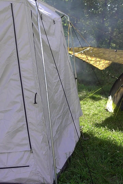 Risky Camping Masturbation - Almost Caught Outdoors