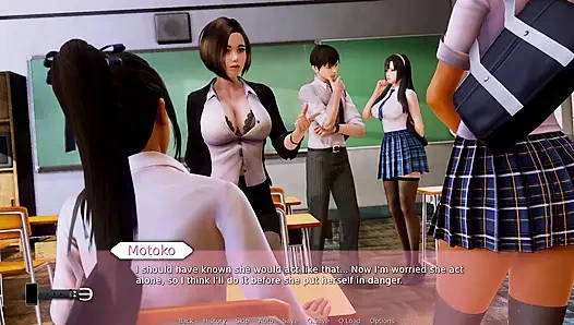 Полный геймплей - Академия Waifu, часть 61