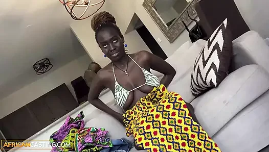 This MARRIED EBONY said she was just being friendly... ended up getting her mature PUSSY stretched