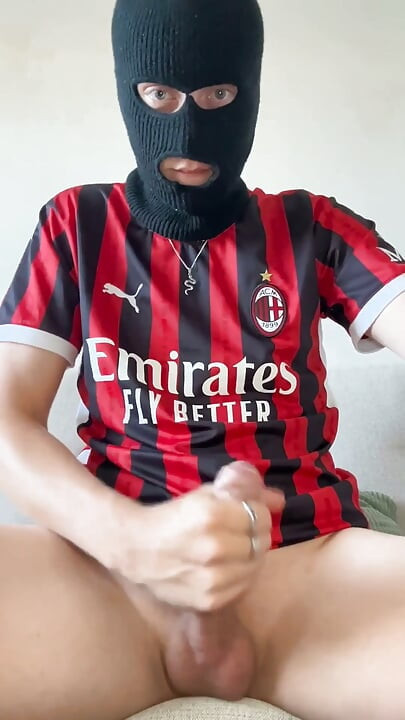 Horny Ac Milan Soccer Bro Shoots Load