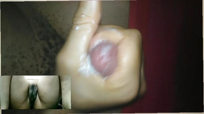 Masturbating on a video call