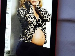Holly Willoughby Pregnant Cum Tribute- 1