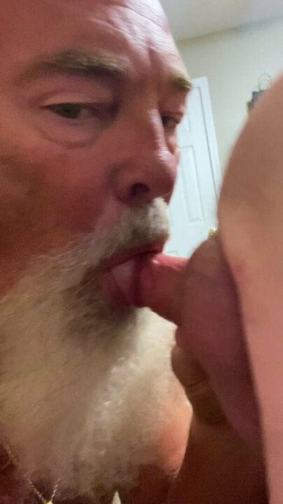 Eating ass and cock
